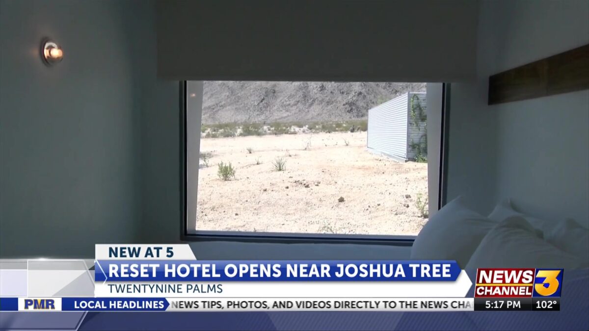 Reset Hotel opens near Joshua Tree