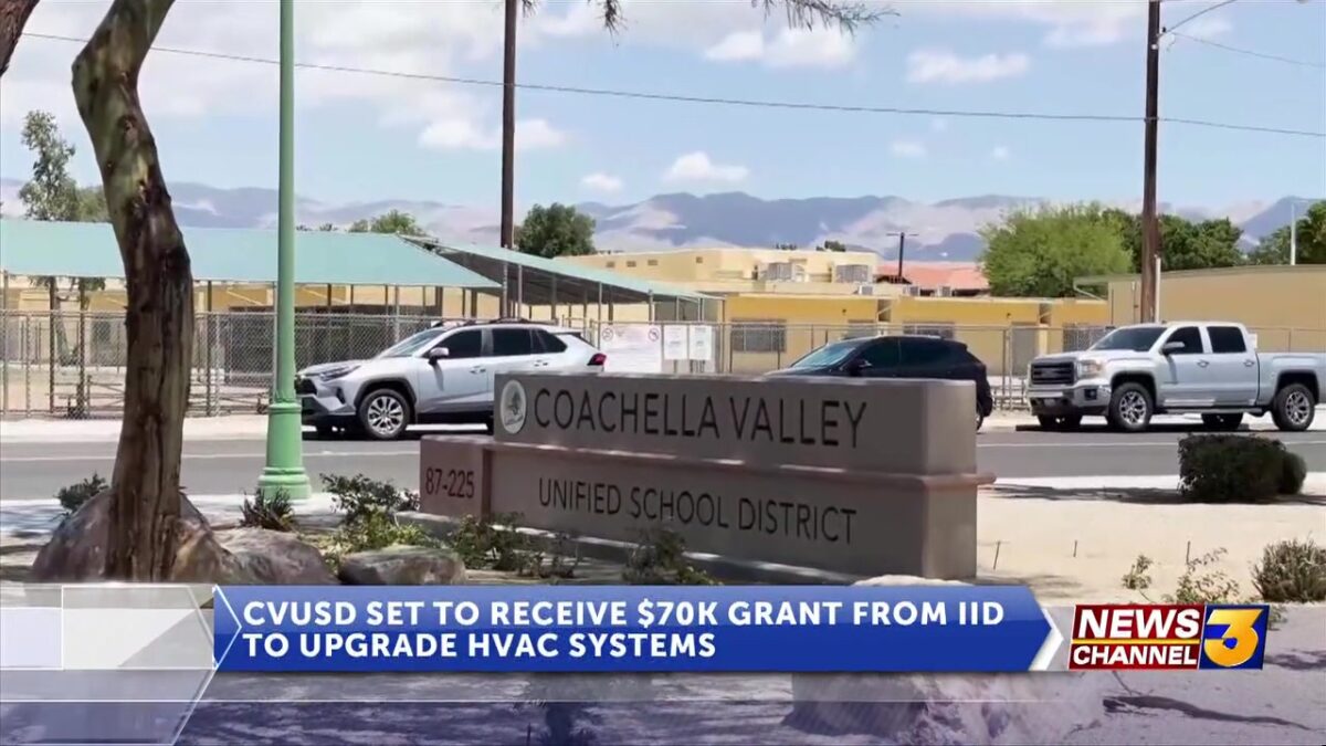 CVUSD set to receive $70k grant from IID to upgrade HVAC systems