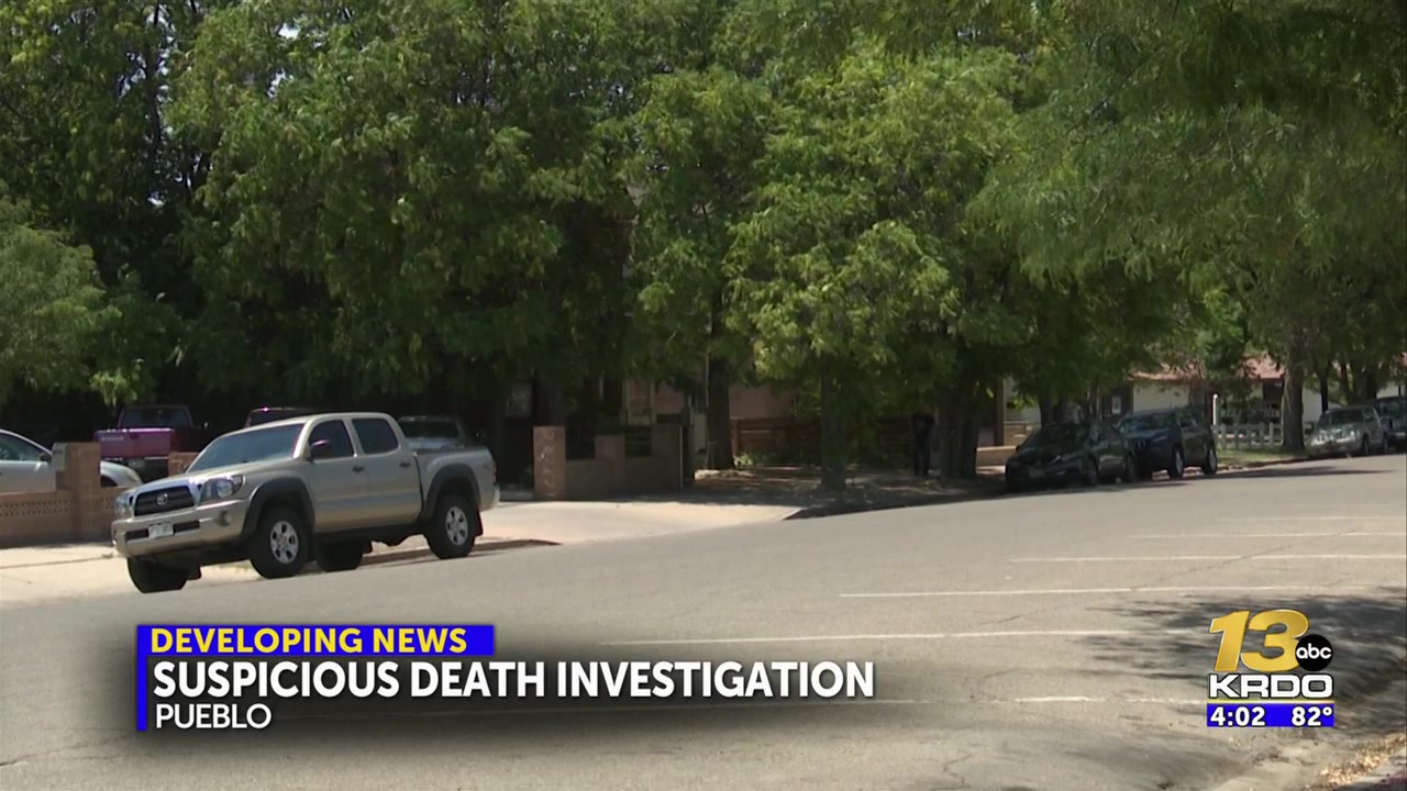 Pueblo Police Department investigating suspicious death off West 10th Street
