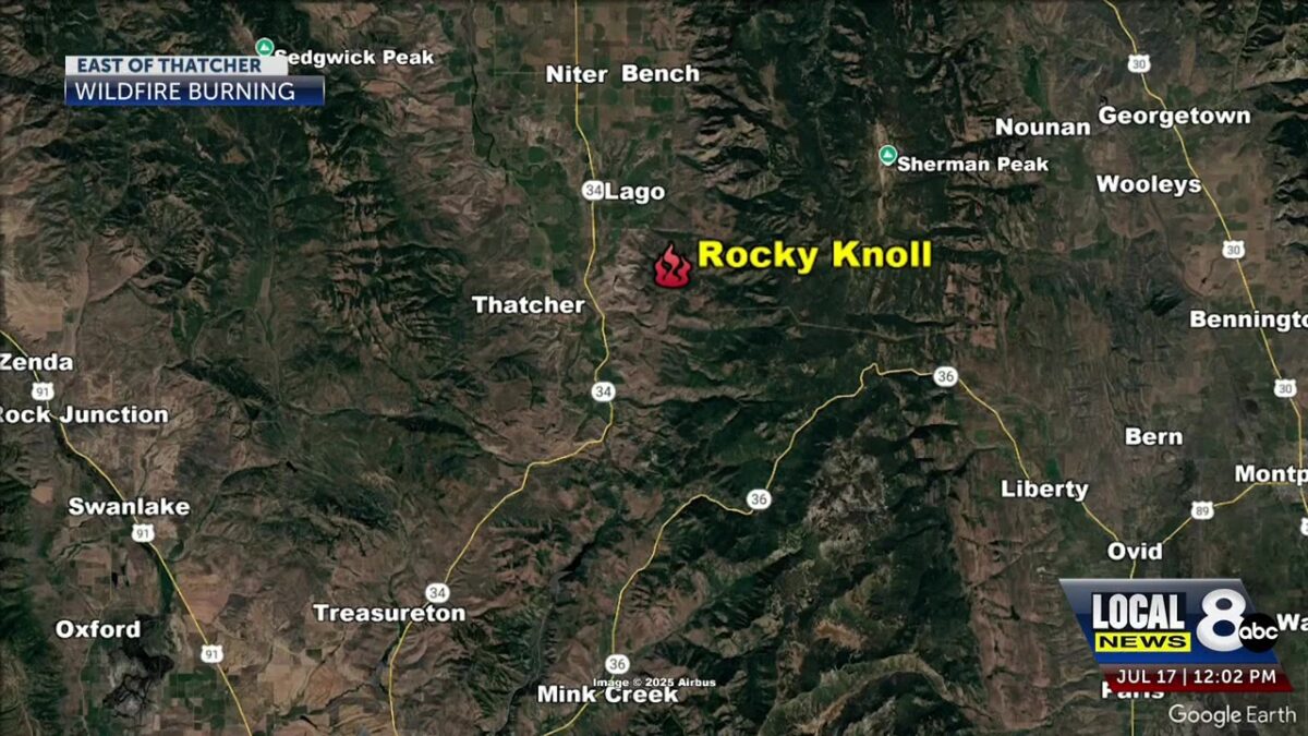 Firefighters make progress on southeast Idaho wildfires
