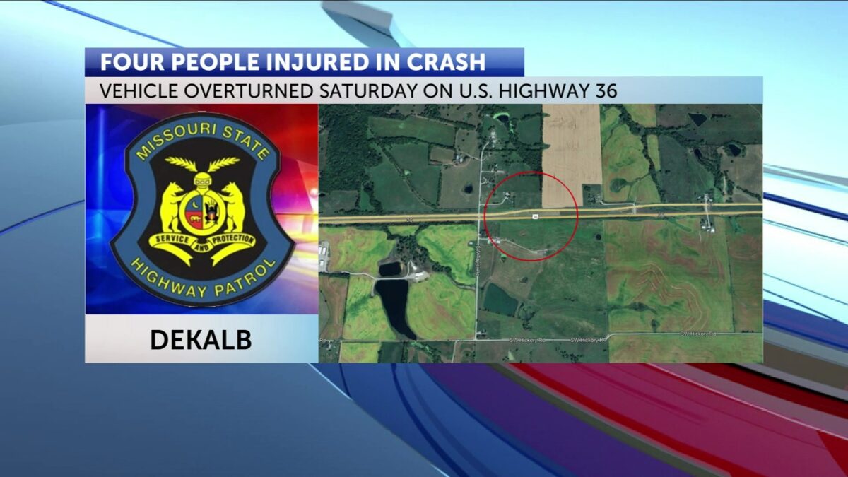 Three people suffer serious injuries in DeKalb County crash