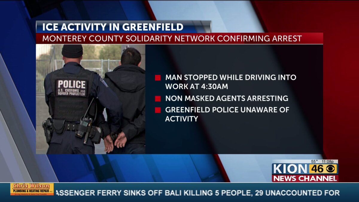 ICE presence in Greenfield