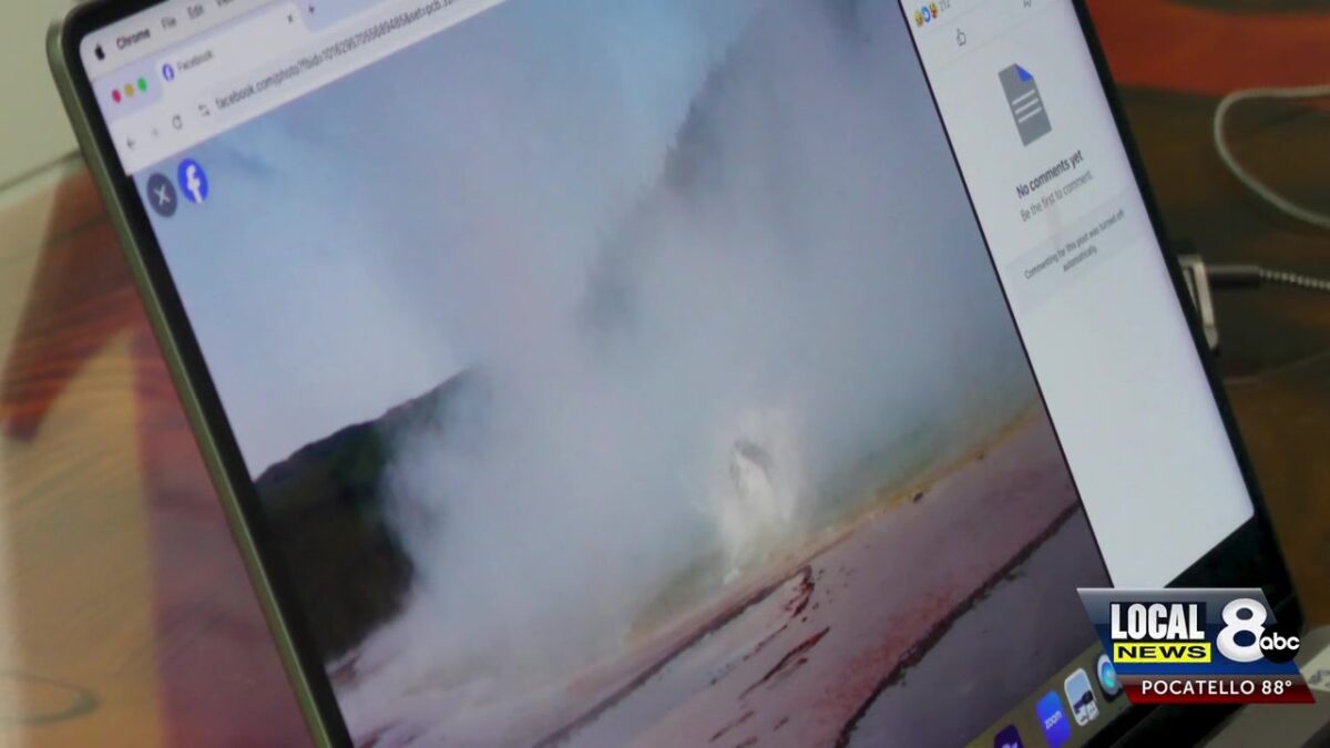 Bison dies in Yellowstone’s Grand Prismatic Spring