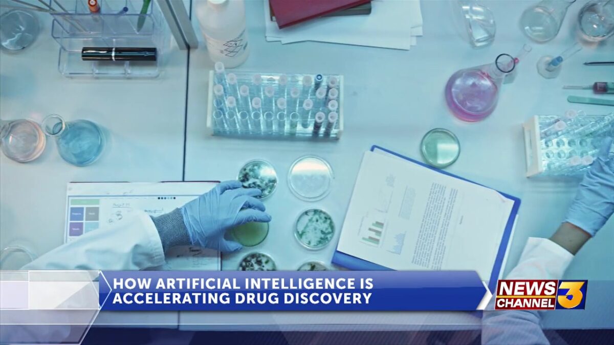 How artificial intelligence is being used to discover new drugs