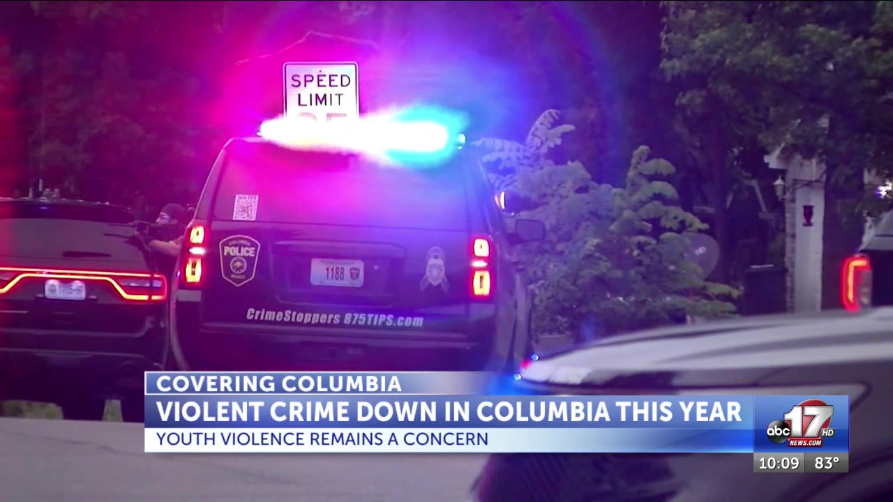 MSHP data shows that violent crime has dropped in Columbia