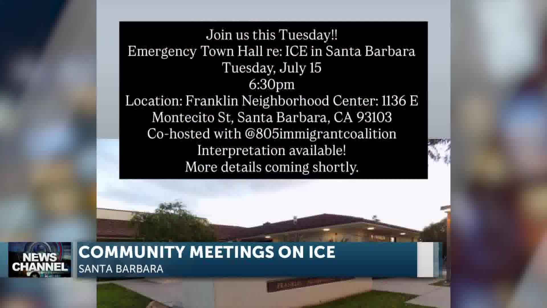 Several Meetings are Set for Public Comment and Information Following Immigration Enforcement