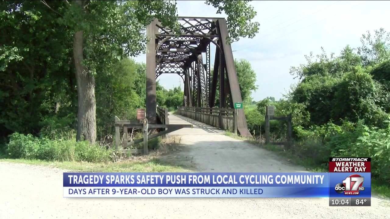 Cyclists call for safer trail crossings following death of 9-year-old boy