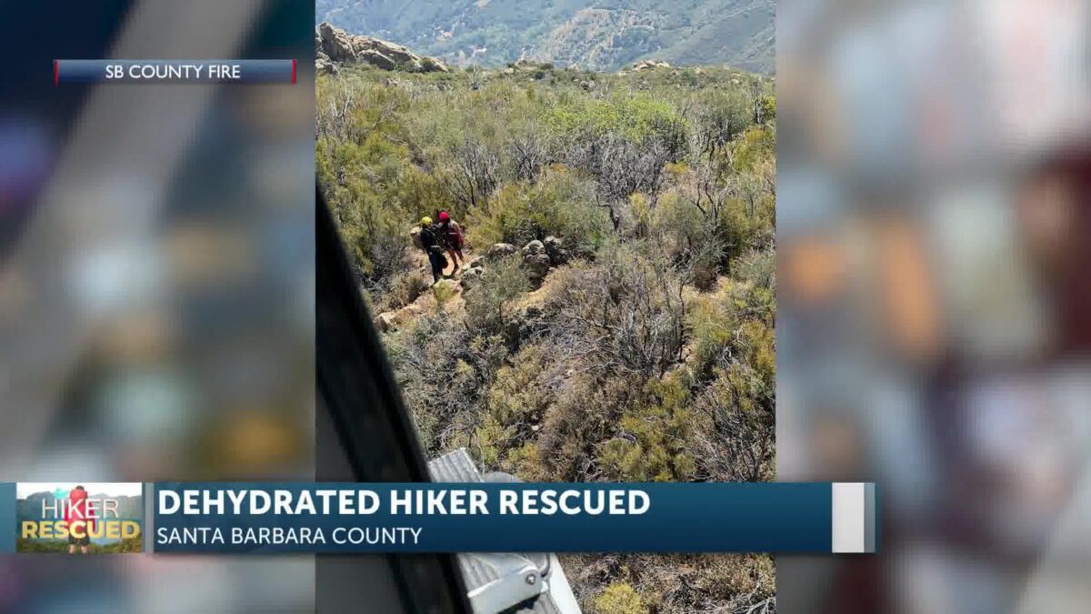 Fire crews rescue dehydrated hiker on Cathedral Peak Trail Saturday afternoon