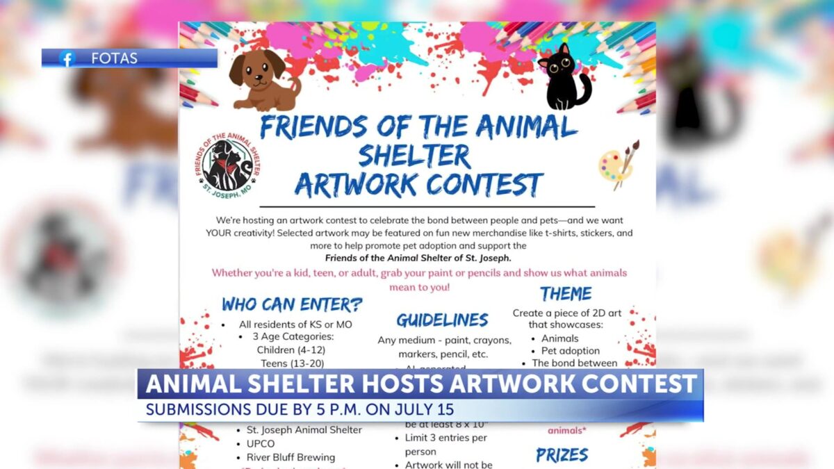 St. Joseph Animal Shelter hosting artwork contest