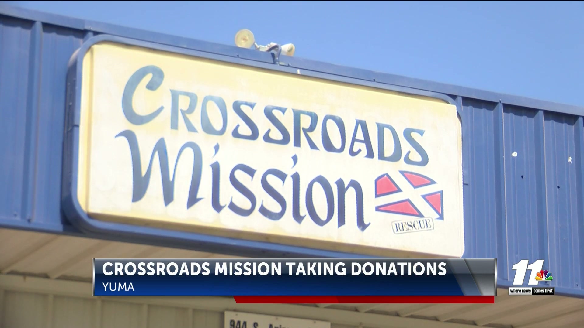 Crossroads Mission accepting water donations through summer