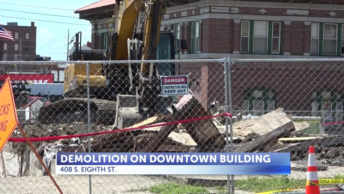 St. Joseph Fire Department begins demolition for headquarters upgrade
