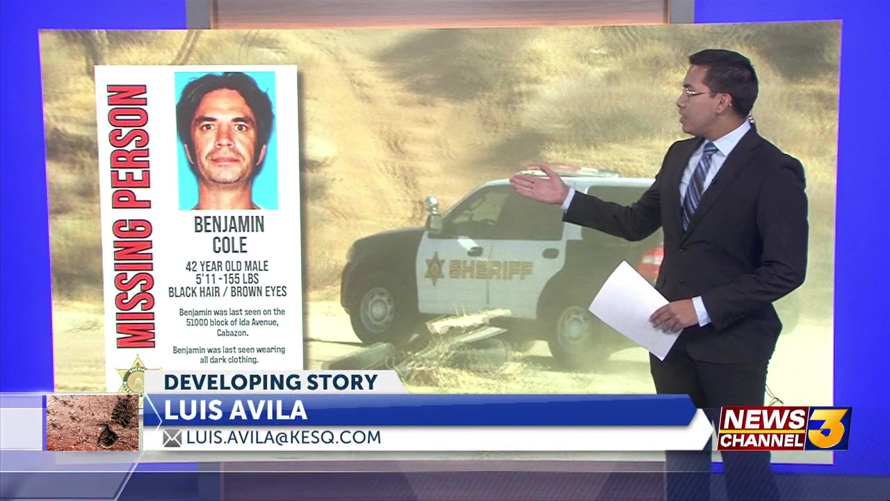 Missing Cabazon man confirmed dead; cause and circumstances under investigation