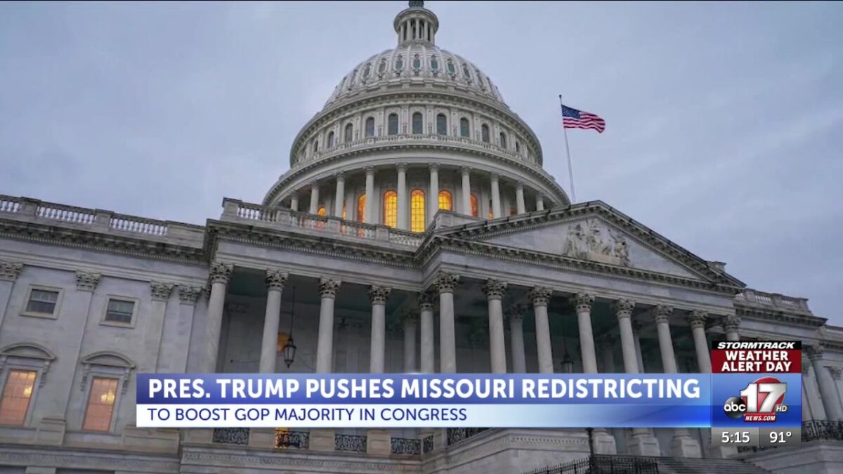 Trump pushes for Missouri redistricting to boost GOP majority in House