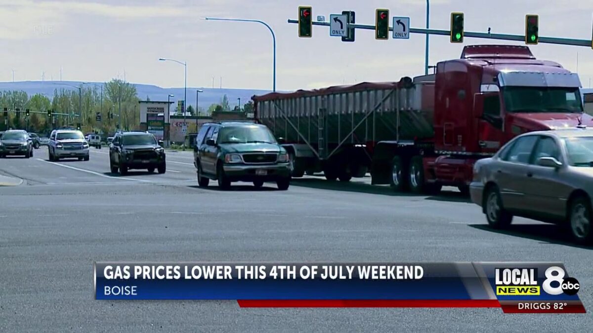 Gas prices lower this 4th of July weekend