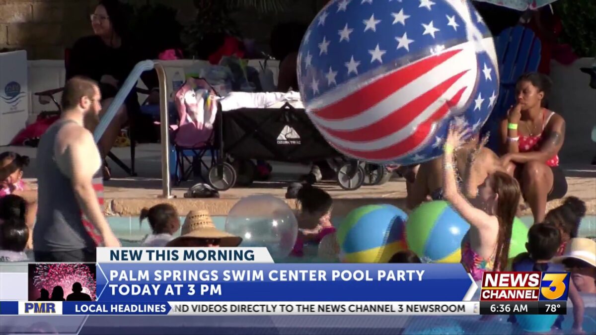 Palm Springs set to host Fourth of July pool party
