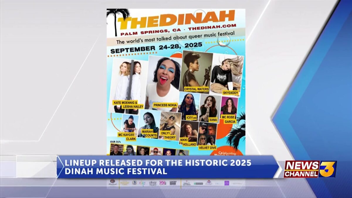 Lineup released for the 2025 Dinah Music Festival