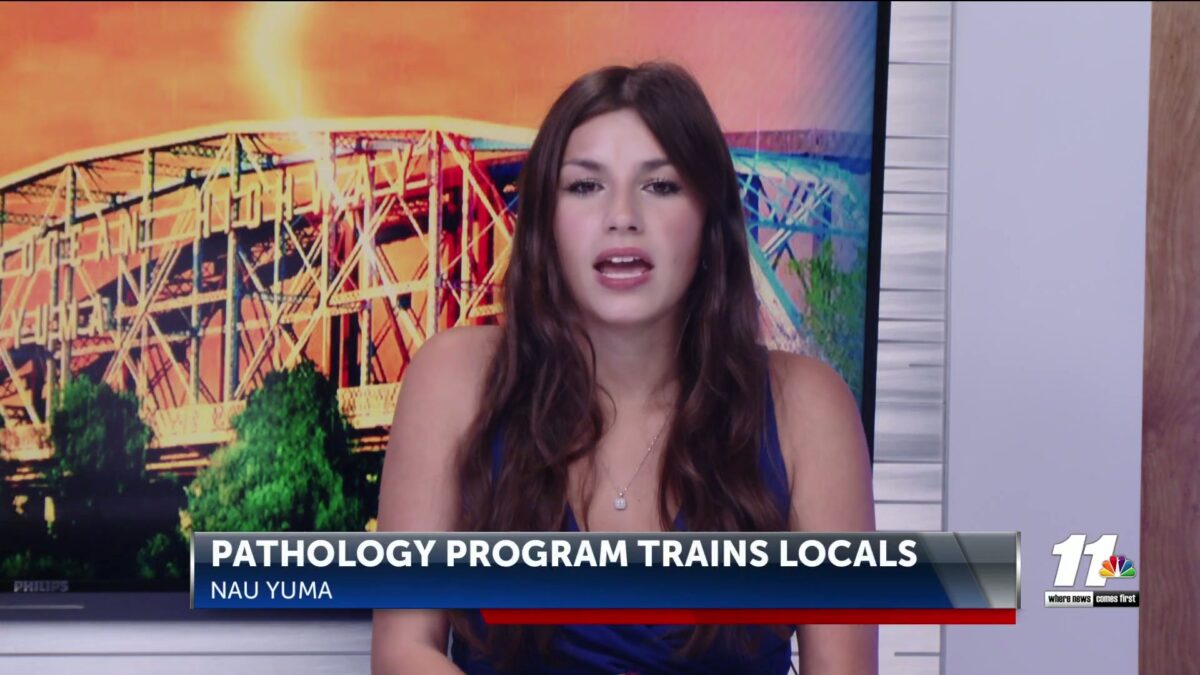 NAU Yuma’s Speech Pathology Program trains locals