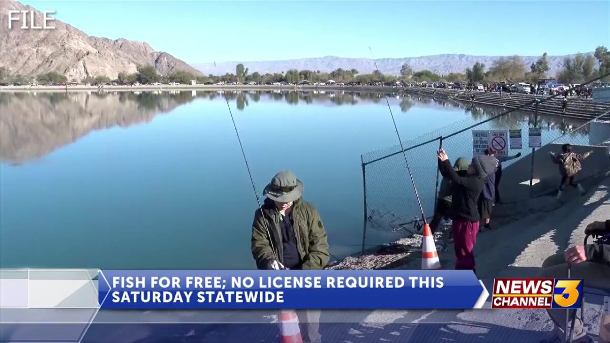California offers Free Fishing Days to reel in fishing fans