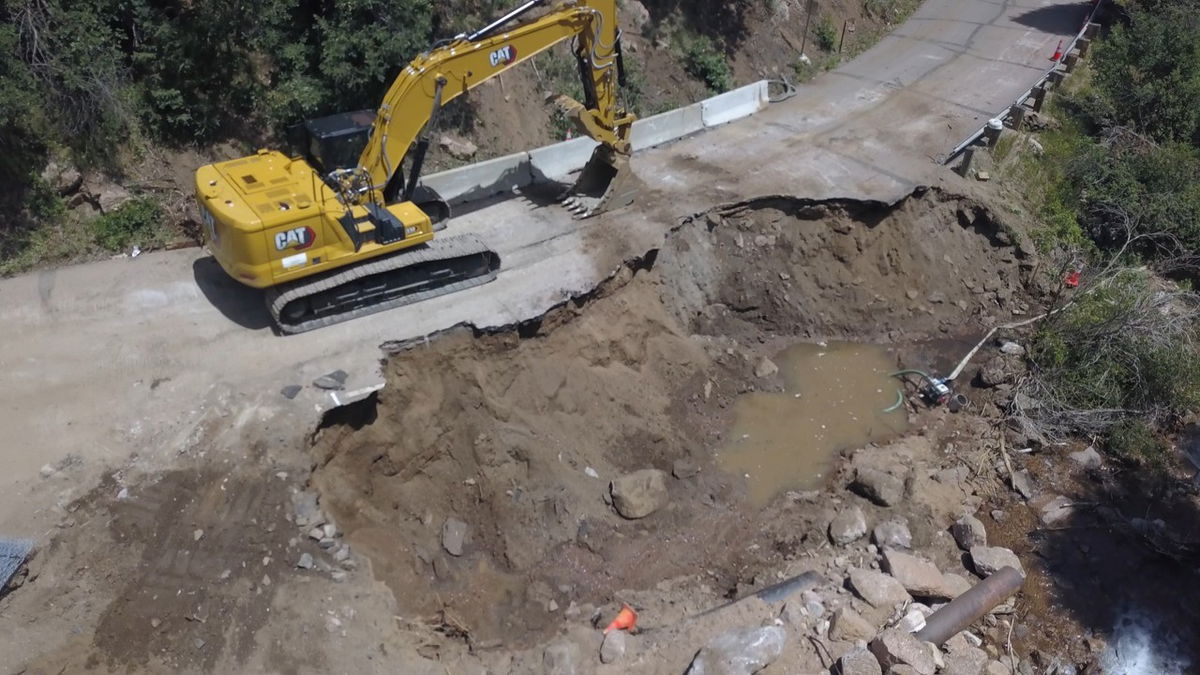 North Cheyenne Canyon Road to reopen Friday following storm washout