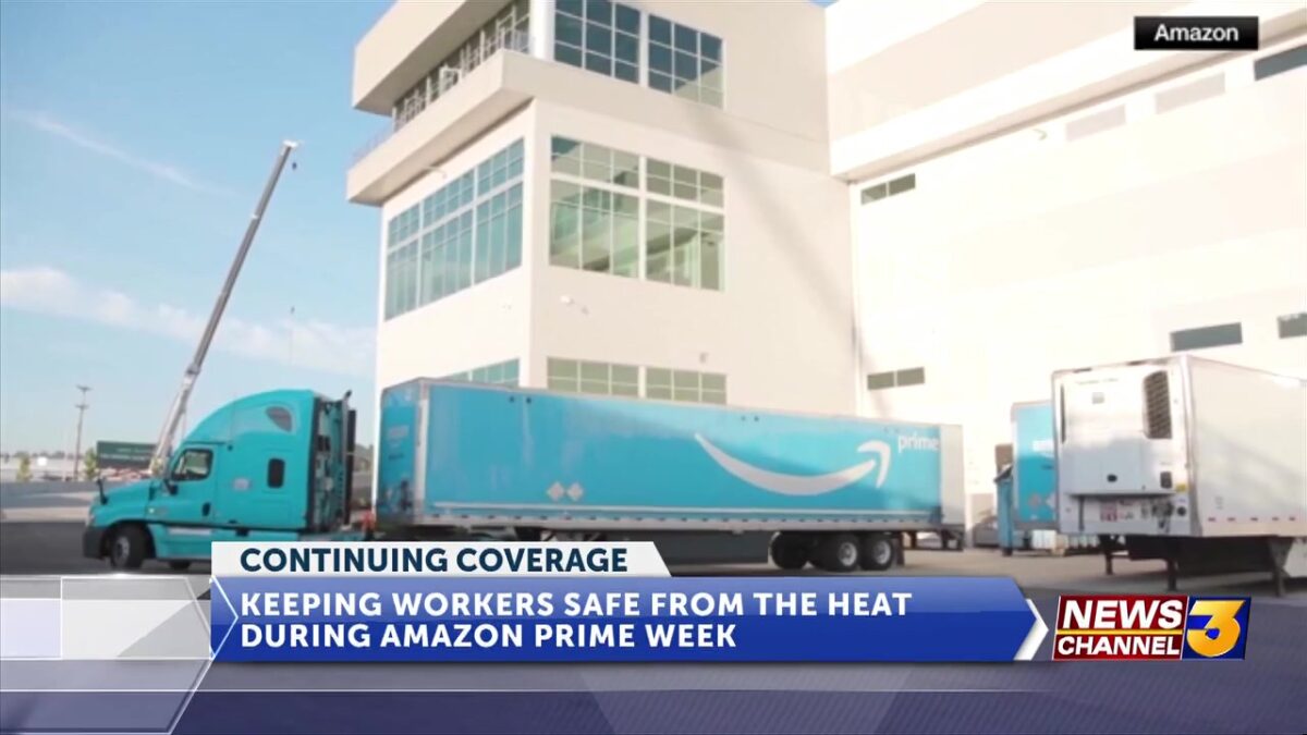 Amazon delivery drivers face extreme heat