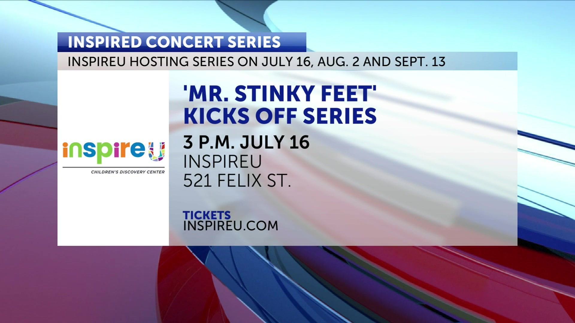 inspireU concert series starts