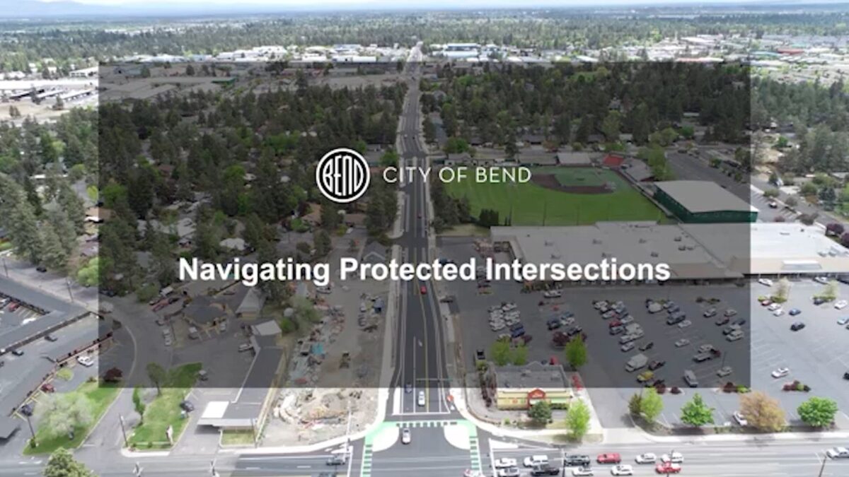 VIDEO: Navigating Bend’s protected intersections