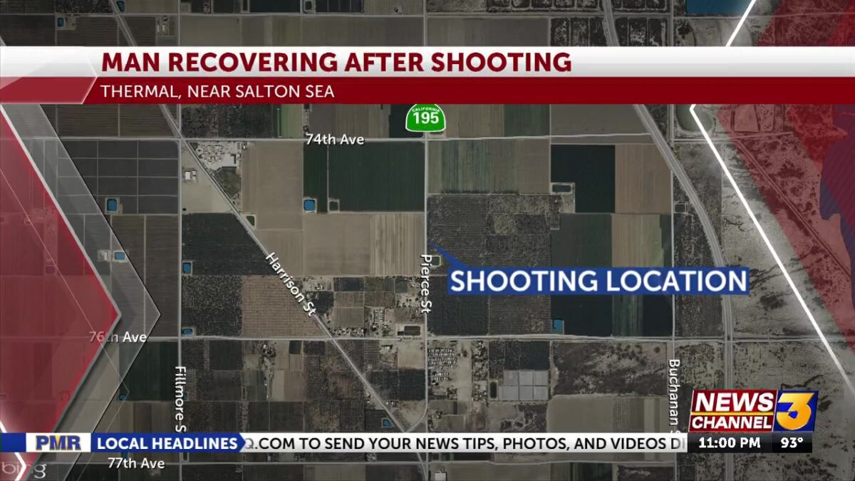 Man shot in Thermal