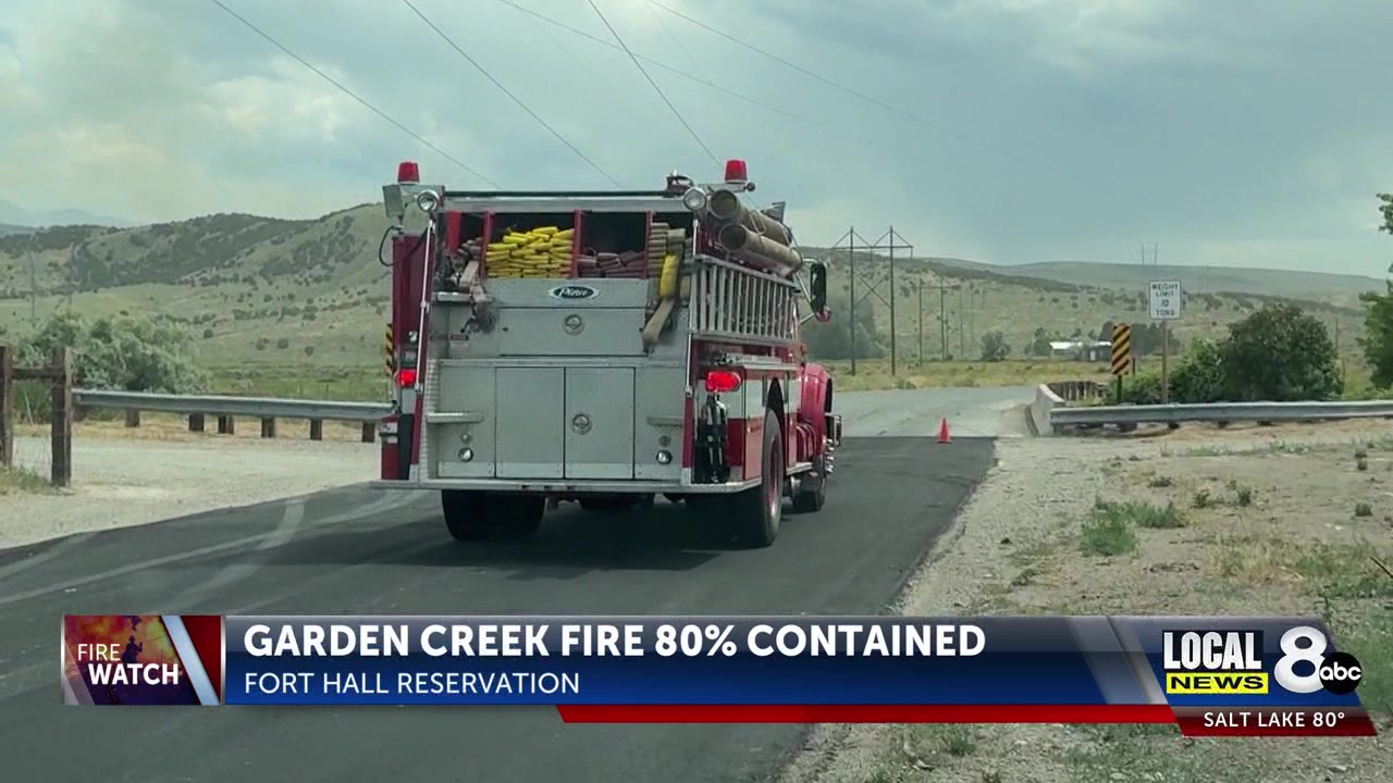 Garden Creek Fire 80% contained