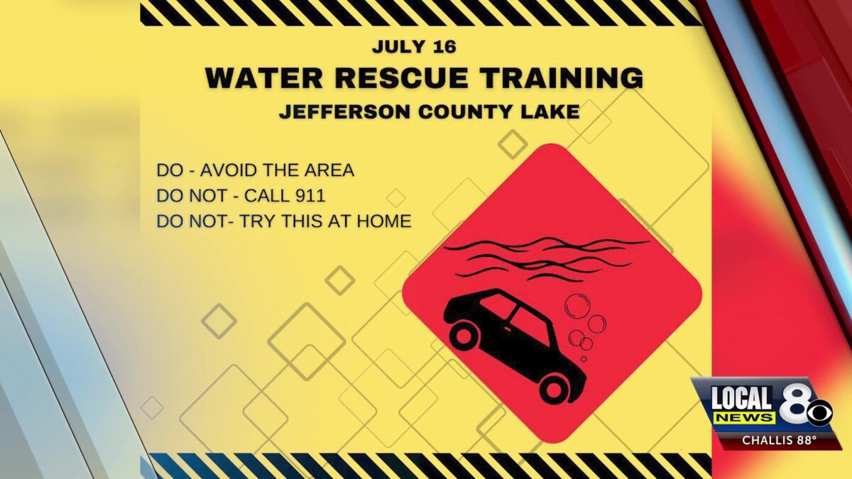 Jefferson County Lake hosts important first responder water rescue training Wednesday