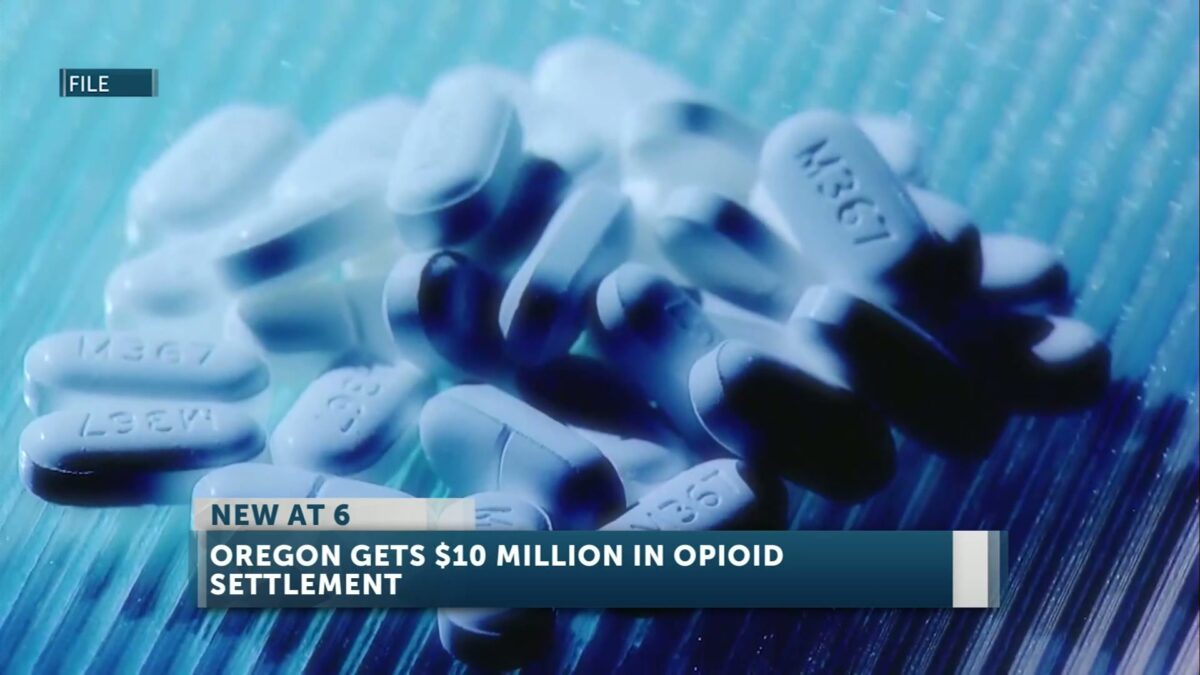Oregon to receive up to $10.1 million as part of nationwide settlements with eight more opioid drug-makers