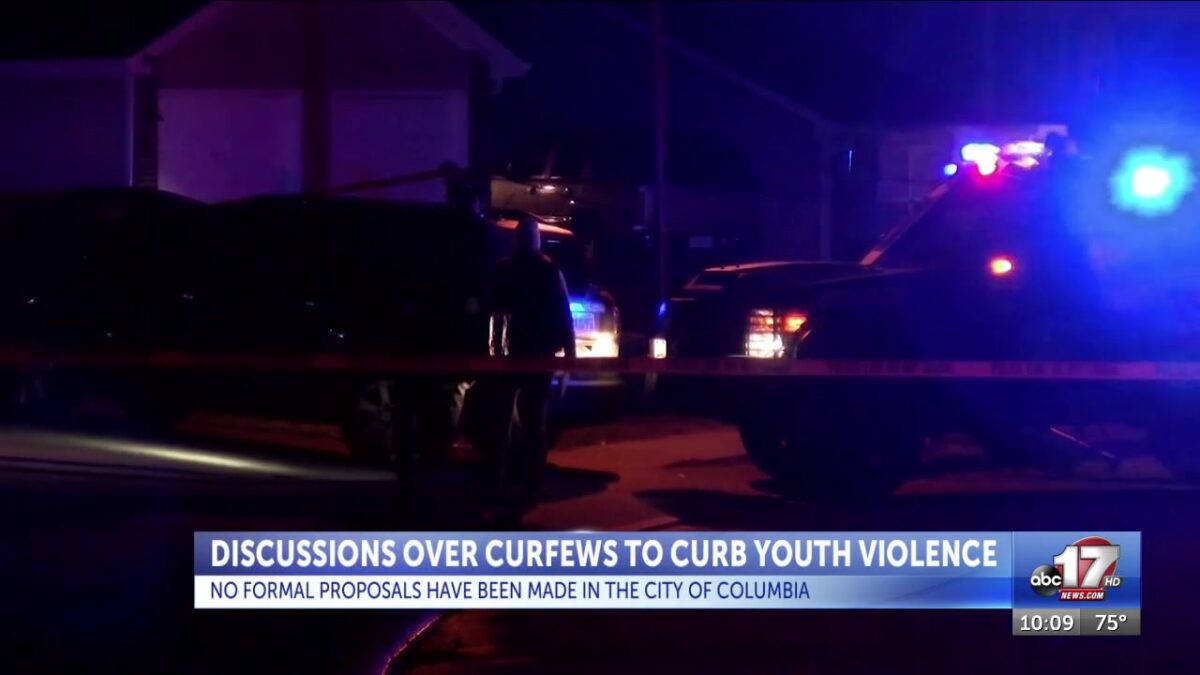 Columbia curfew considered to help prevent youth violence