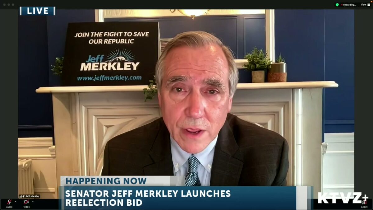 Oregon Senator Jeff Merkley announces he will be running for a fourth term in the 2026 election