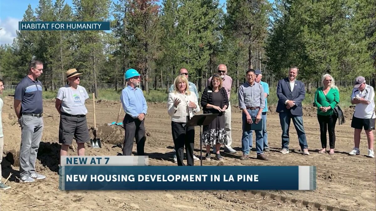 Habitat for Humanity breaks ground on 34-home affordable housing community in La Pine