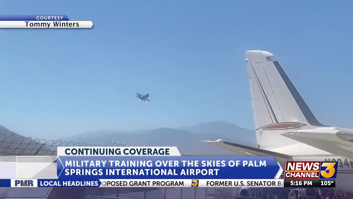 Palm Springs Air Museum discusses military training over PSP