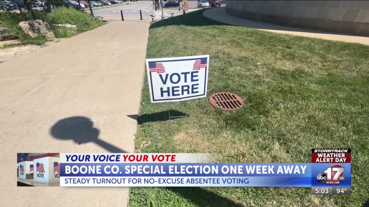 Boone County sees steady turnout for no-excuse absentee voting