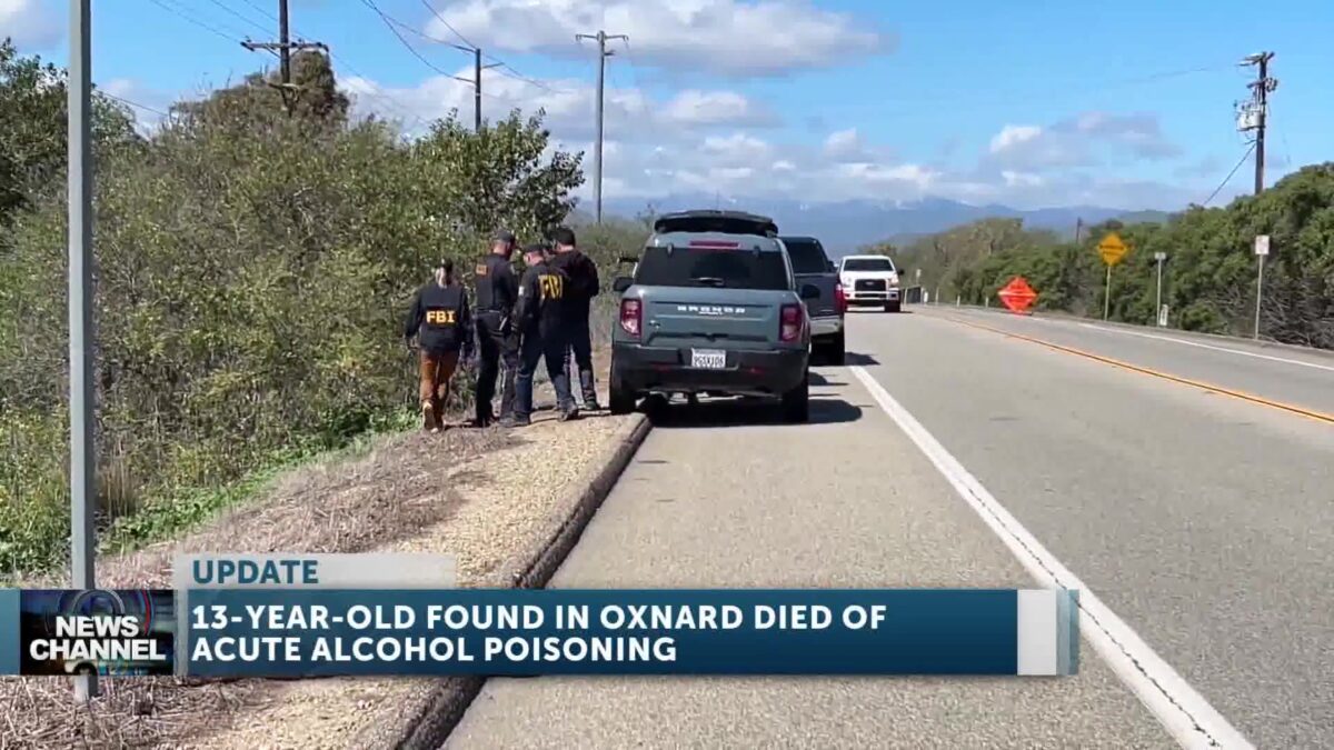 Cause of Death Revealed for 13-year-old Found in Ventura County