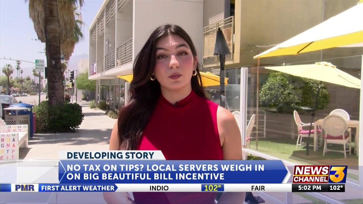 No tax on tips? Local servers weigh in on Big Beautiful Bill incentive
