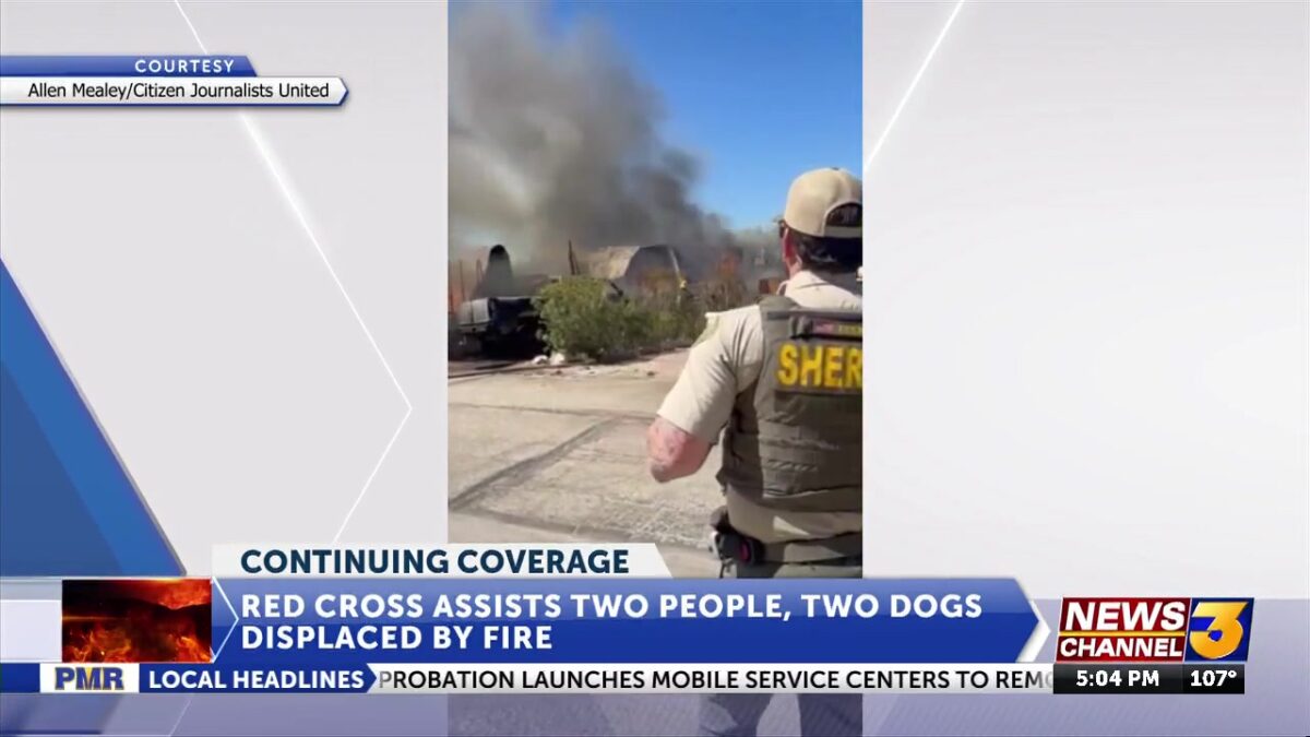 Residential fire breaks out in Desert Edge
