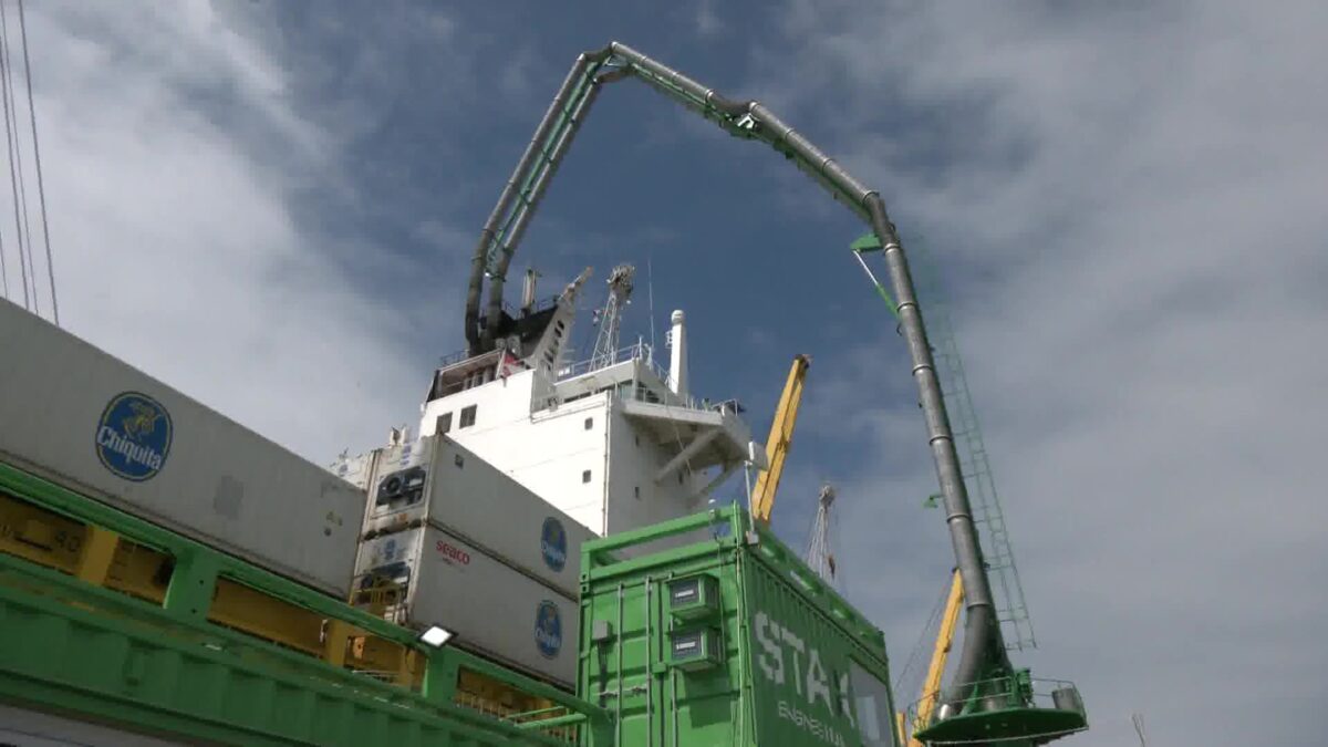 Port of Hueneme unveils second STAX Clean Air Barge