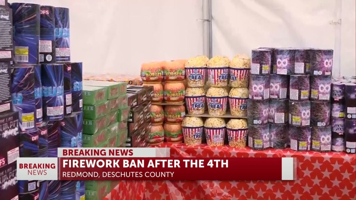 Redmond city leaders approve emergency post-holiday fireworks ban due to wildfire concerns