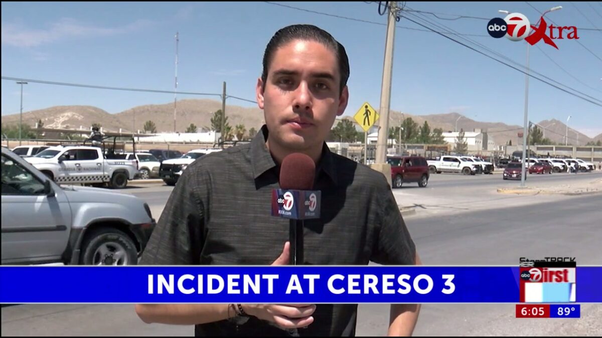 Mexican authorities respond to incident inside CERESO 3 in Juárez