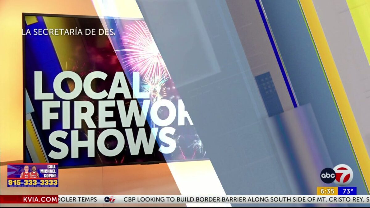 July 4th fireworks shows
