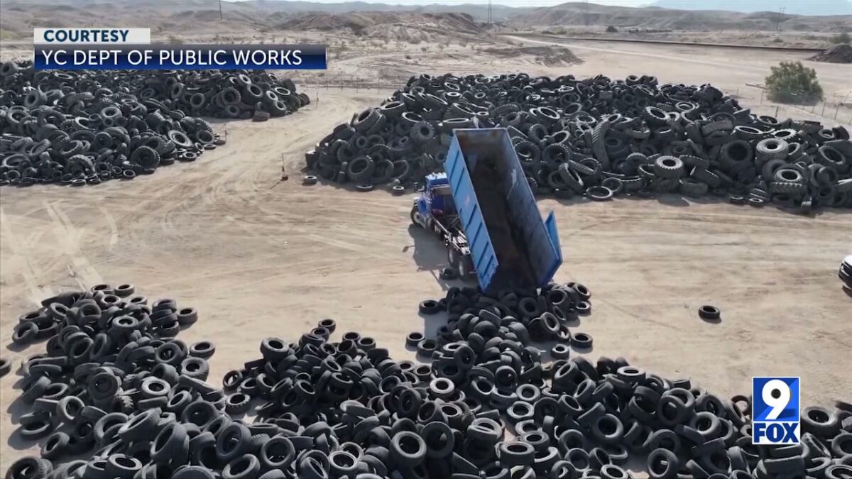 New funding helps Yuma address tire overflow