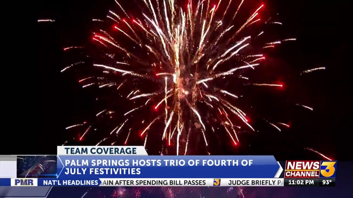 Palm Springs hosts trio of Fourth of July festivities