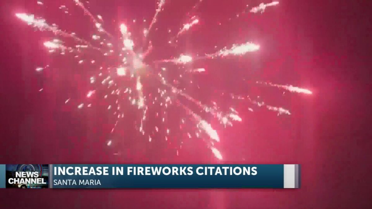 Santa Maria issuing record number of illegal fireworks citations in 2025