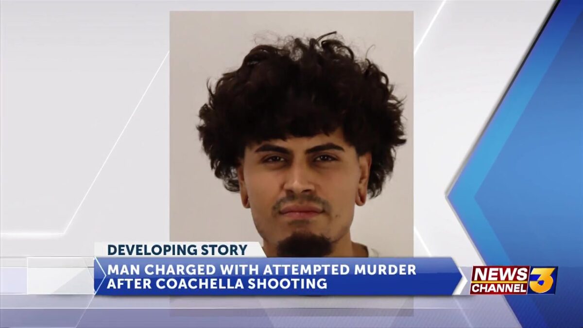 Man charged with attempted murder after Coachella shooting