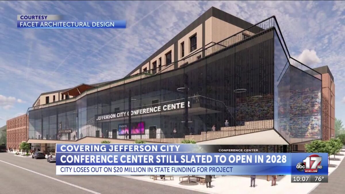 Jefferson City still looking to open conference center on time despite loss in state funding