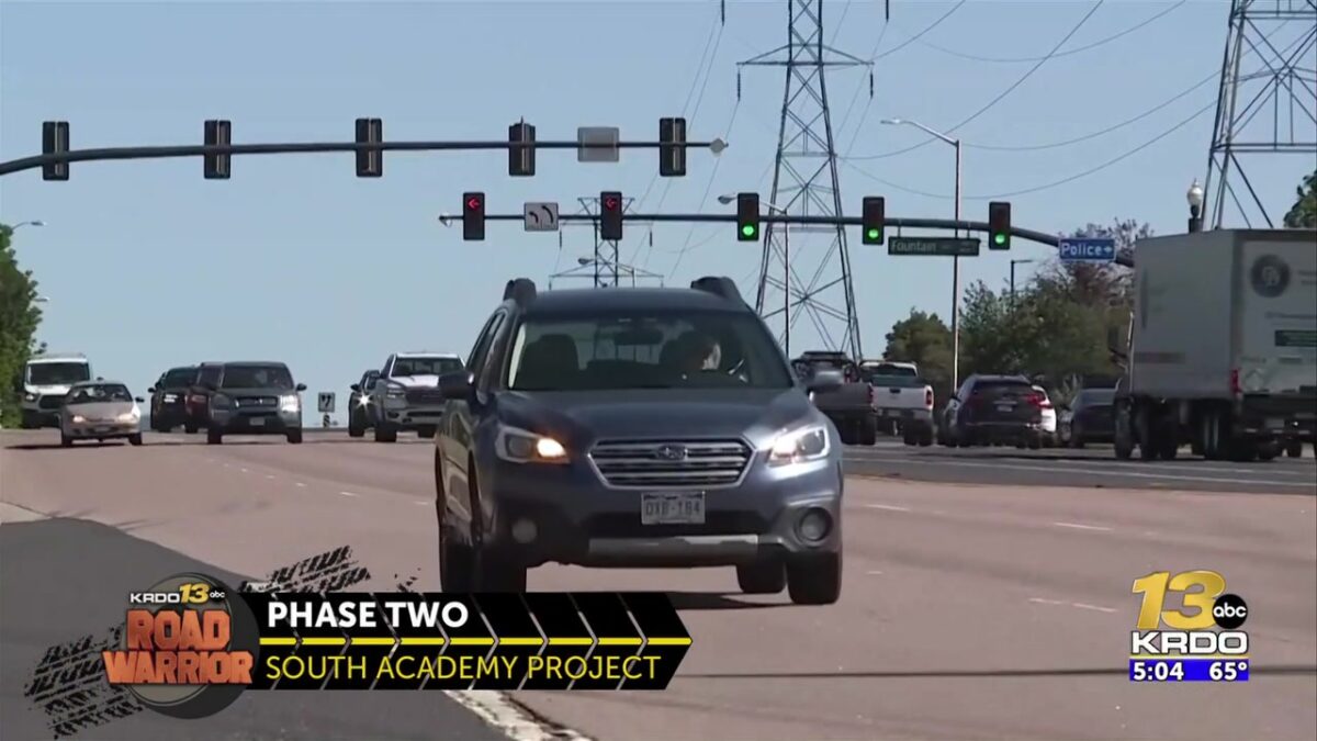 We know about El Paso County’s project on South Academy Bouevard. What about the Colorado Springs project there that started in 2023?