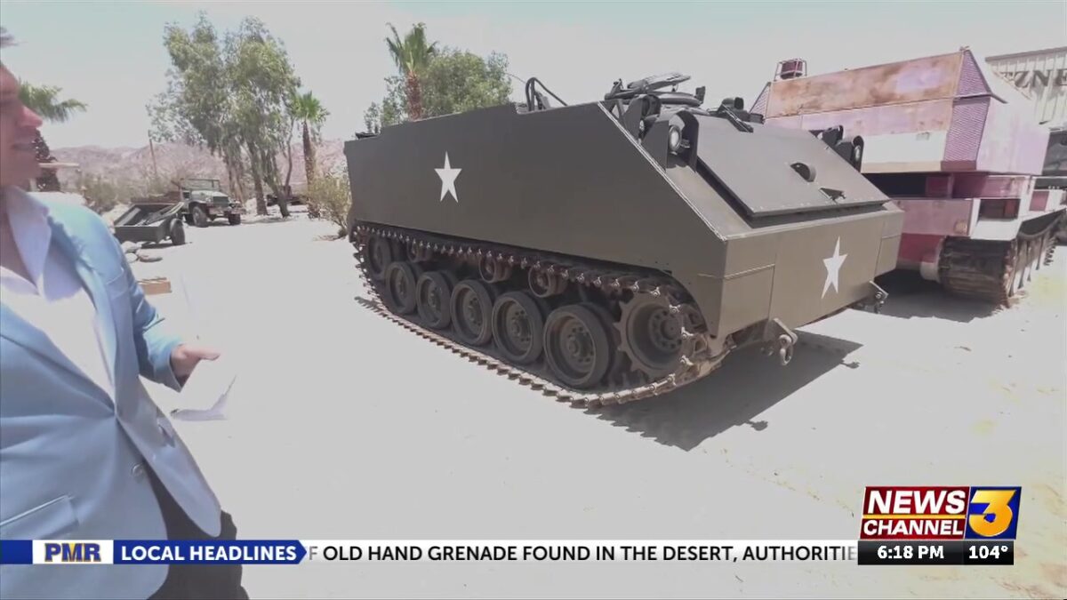 In the shadow of tanks