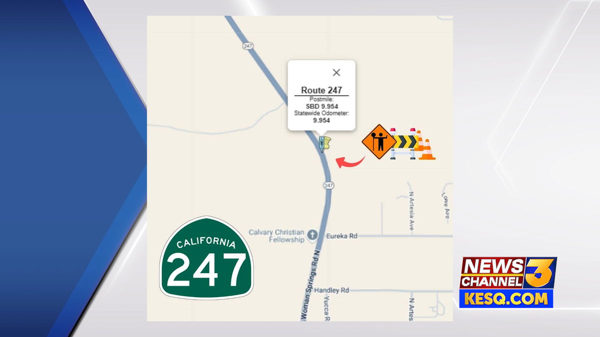 CalTrans pavement rehabilitation and shoulder widening project set to last through the fall